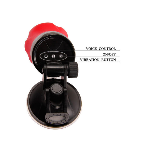 Crazy Bull Flora Voice — Vibrating Masturbator, Suction Cup — Vibrating Strokers — view 4