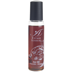 Extase Sensual Chocolate — Warming Massage Oil, 35 ml, Orange — Body Massage Oils — view 2