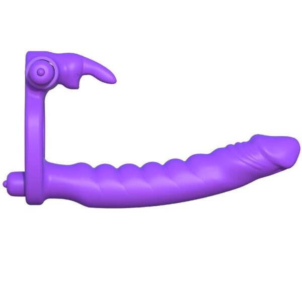 Fantasy C-Ringz Double Penetrator Rabbit — Vibrating Cock Ring — Cock Rings — view 6
