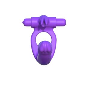 Fantasy C-Ringz Double Penetrator Rabbit — Vibrating Cock Ring — Cock Rings — view 4