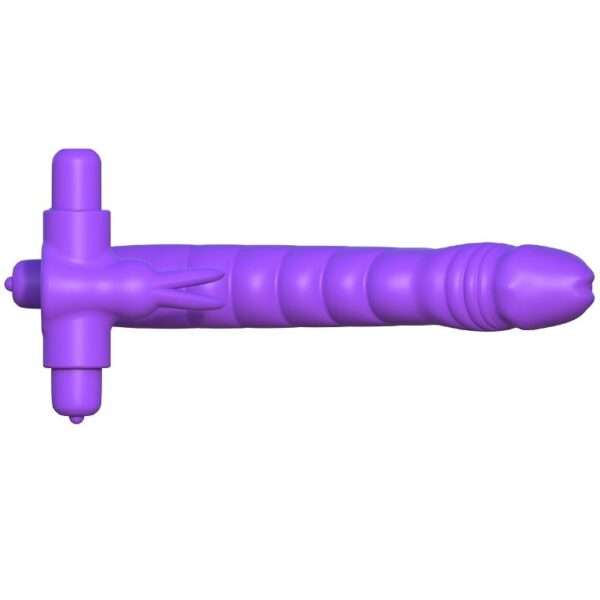 Fantasy C-Ringz Double Penetrator Rabbit — Vibrating Cock Ring — Cock Rings — view 2
