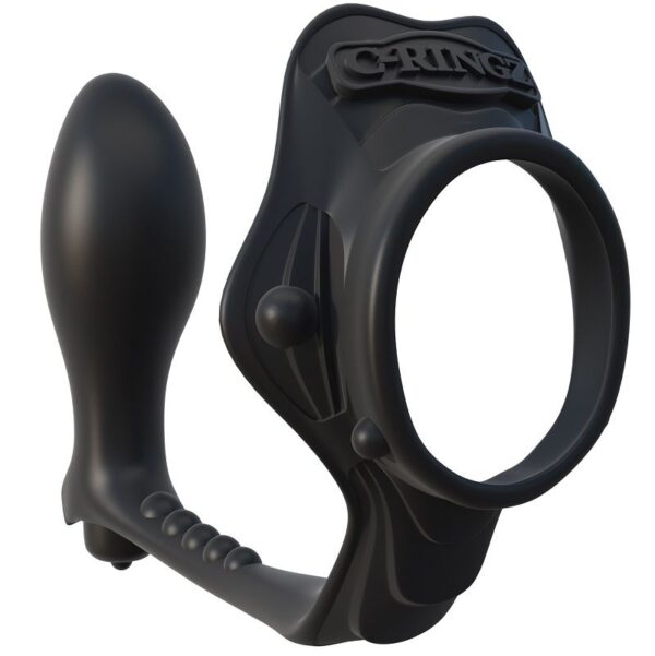Fantasy C-Ringz Rock Hard Ass-Gasm — Cock Ring, Silicone — Butt Plugs