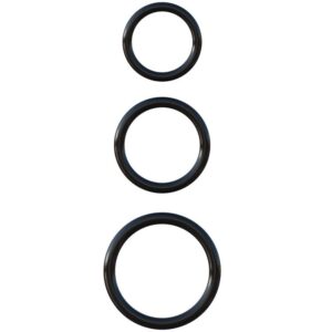Fantasy C-Ringz 3-Ring Stamina — Cock Ring Set, Silicone — Classic Cock Rings