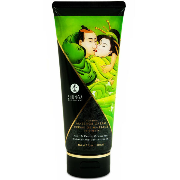 Shunga — Massage Cream, Vegan, 200 ml, Pear and Green Tea — Massage Creams