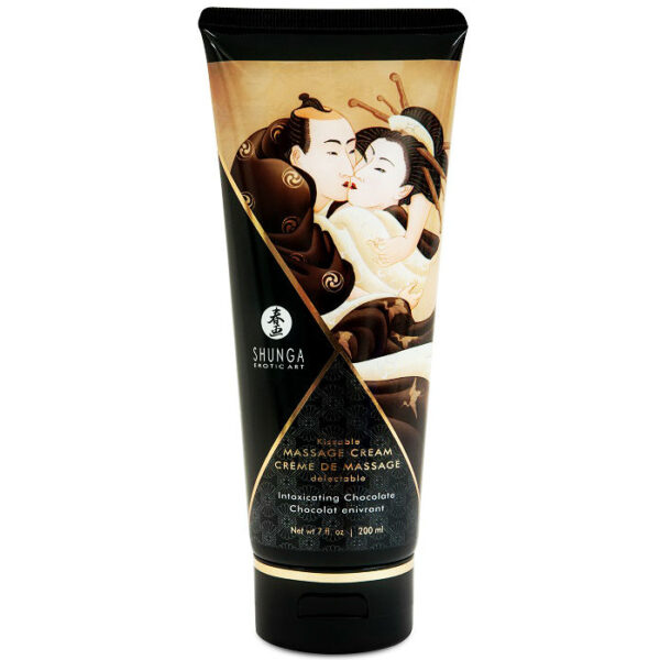 Shunga — Massage Cream, Vegan, 200 ml, Chocolate — Massage Creams