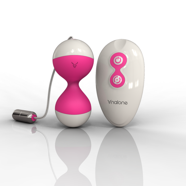 Nalone Miu Miu — Vibrating Kegel Balls, Remote Control — Ben Wa Balls — view 3