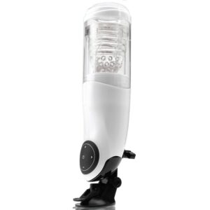 Extreme Toyz Mega-Bator — Automatic Masturbator, White — Automatic Masturbators