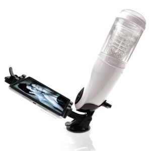 Extreme Toyz Mega-Bator — Automatic Masturbator, White — Automatic Masturbators — view 4