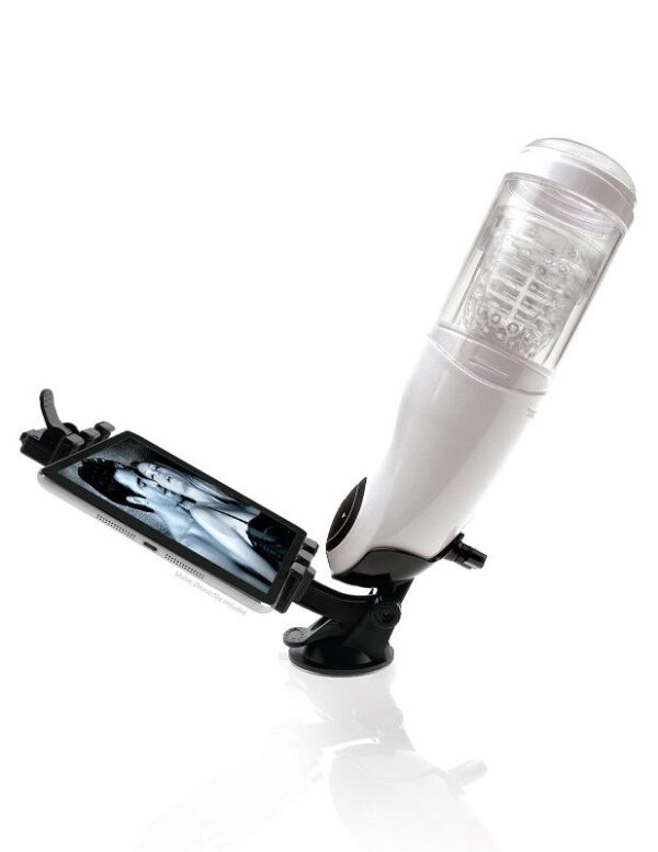 Extreme Toyz Mega-Bator — Automatic Masturbator, White — Automatic Masturbators — view 4
