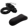 Baile — Vibrating Cock Ring, Remote Control, Black — Clitoral Toys