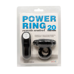 Baile — Vibrating Cock Ring, Remote Control, Black — Clitoral Toys — view 2