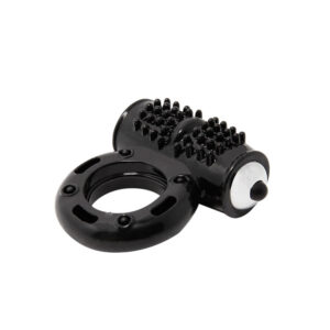 Baile Power Ring — Vibrating Cock Ring, Black — Clitoral Toys — view 2