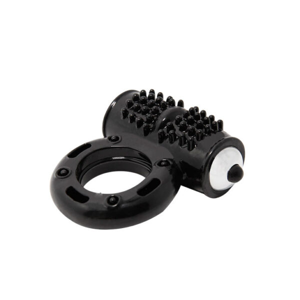 Baile Power Ring — Vibrating Cock Ring, Black — Clitoral Toys — view 2