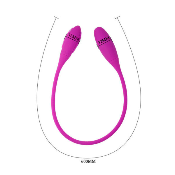 Pretty Love Snaky Deluxe — Double-Ended Dildo, Rechargeable — Dildos — view 7