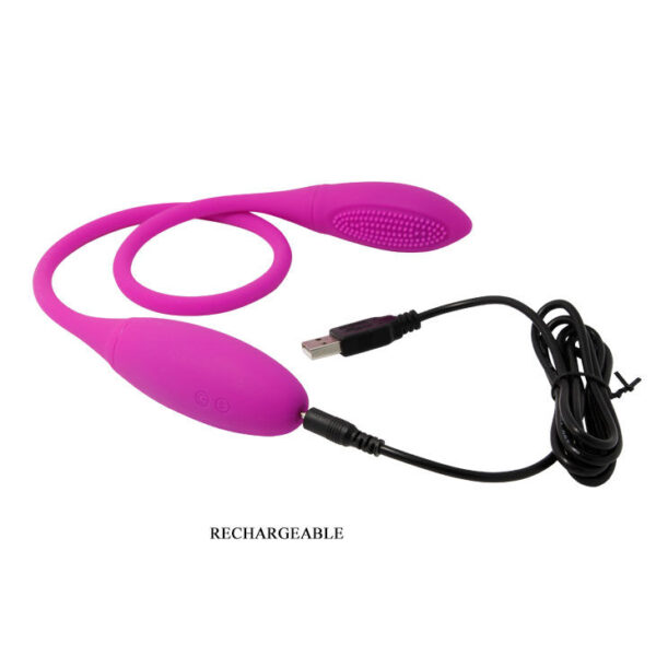 Pretty Love Snaky Deluxe — Double-Ended Dildo, Rechargeable — Dildos — view 5