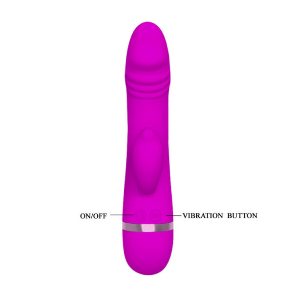 Pretty Love Flirtation David — Rabbit Vibrator, Silicone — Clitoral Stimulators — view 6