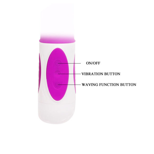 Pretty Love Smart Hugh — Rabbit Vibrator, Silicone, Lilac — Clitoral Stimulators — view 7