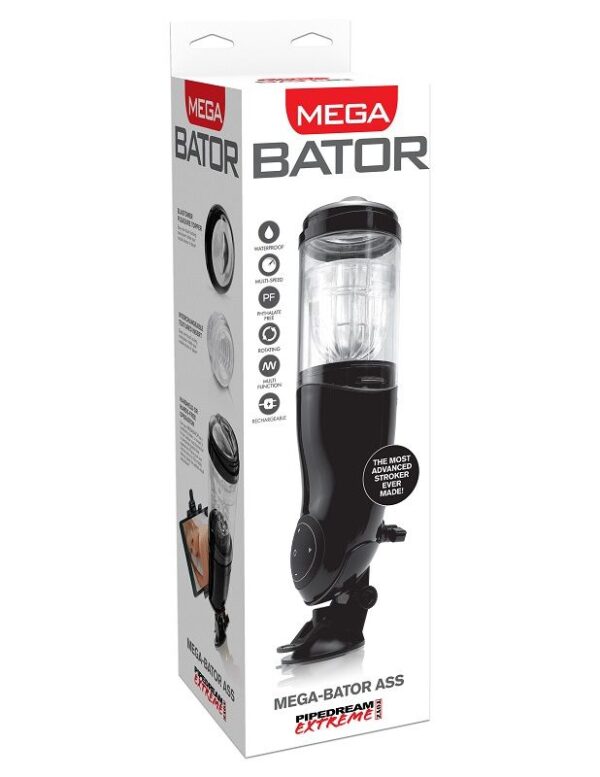 Extreme Toyz Mega-Bator — Automatic Masturbator, Black — Automatic Masturbators — view 11