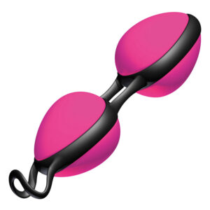 Joydivision Joyballs Secret — Kegel Balls, Black and Pink — Ben Wa Balls