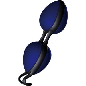 Joydivision Joyballs Secret — Kegel Balls, Black and Blue — Ben Wa Balls