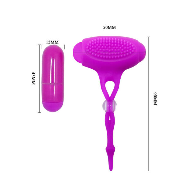 Pretty Love Bancroft — Nipple Vibrator, Silicone — Nipple Toys — view 5
