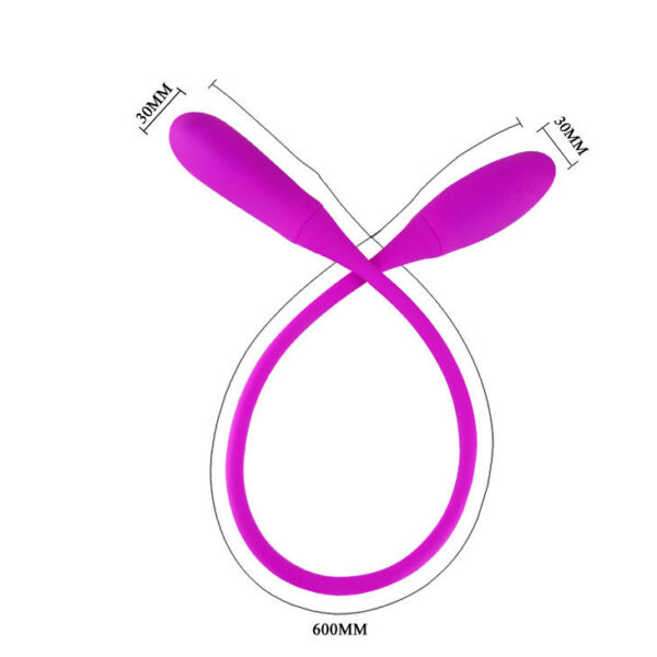 Pretty Love Smart Snaky Vibe Tickling — Vibrator, Rechargeable — Couples — view 8