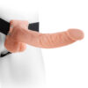 Fetish Fantasy Series — Hollow Strap-On, 22.9 cm, Natural — Hollow Strap-Ons