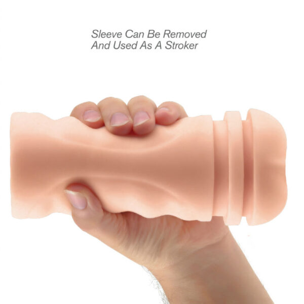 Extreme Toyz Mega Grip — Vibrating Masturbator, Vagina — Vibrating Strokers — view 6