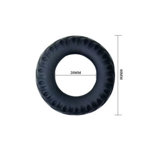 Baile Titan — Cock Ring, Silicone, 2 cm, Tyre Tread — Classic Cock Rings — view 4
