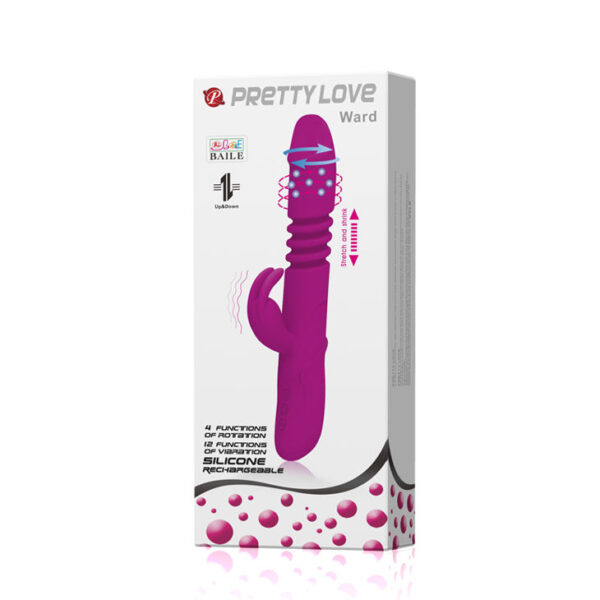 Pretty Love Ward — Rabbit Vibrator, Rechargeable — Clitoral Stimulators — view 8