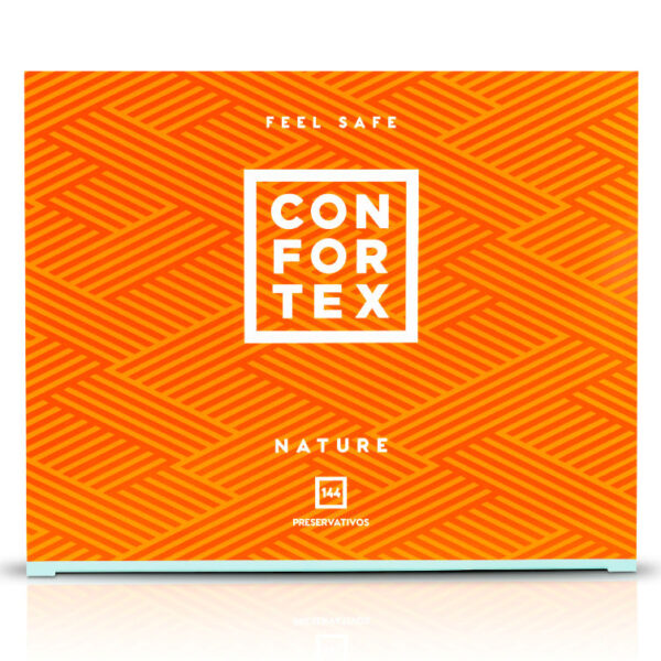 Confortex Nature — Condoms, 144 Pack — Bulk Condom Packs