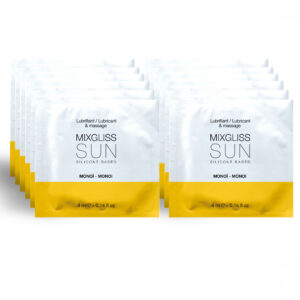 Mixgliss Sun Monoi — Silicone-Based Lubricant, 12 x 4 ml — Lubes