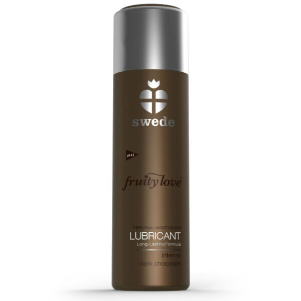 Swede Fruity Love — Flavoured Lubricant, 100 ml, Dark Chocolate — Flavored Lubricants — view 2