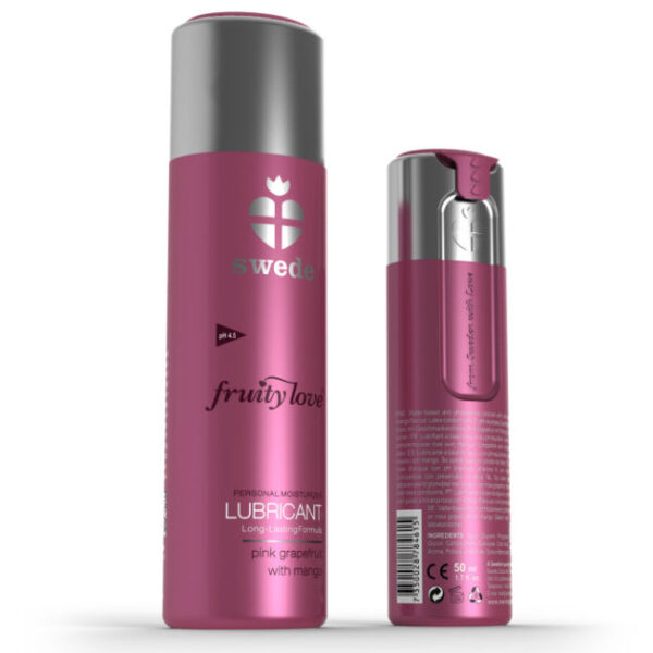 Swede Fruity Love — Flavoured Lubricant, 100 ml, Grapefruit Mango — Flavored Lubricants