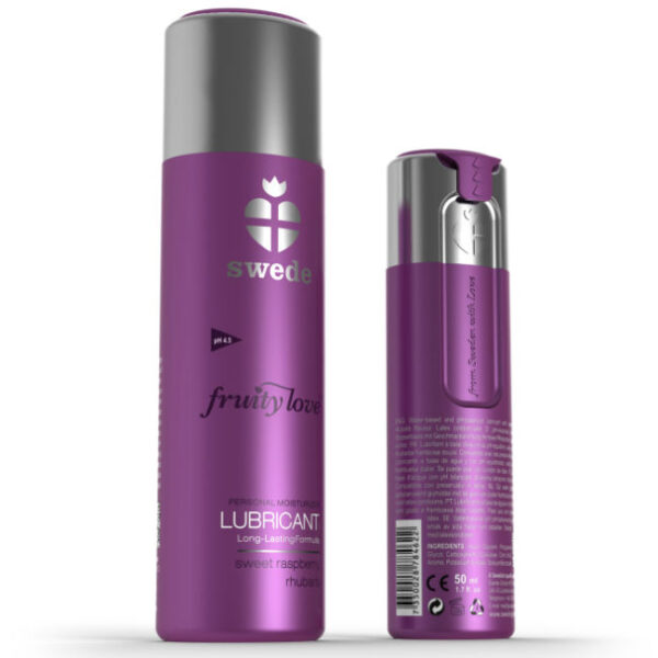 Swede Fruity Love — Flavoured Lubricant, 100 ml, Raspberry — Flavored Lubricants