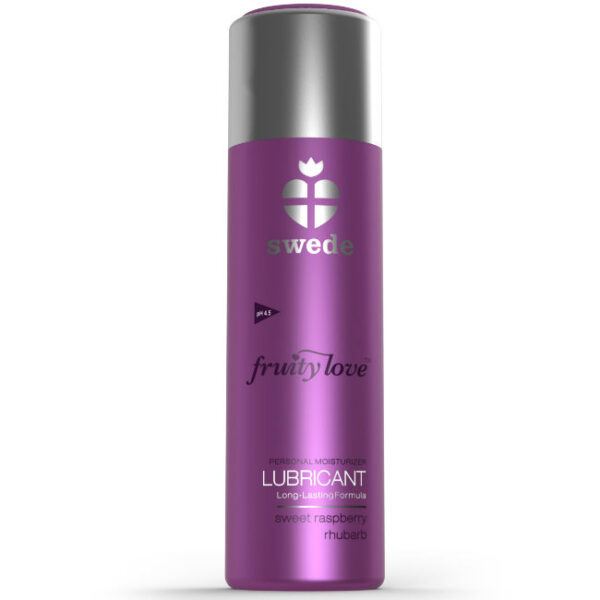 Swede Fruity Love — Flavoured Lubricant, 50 ml, Raspberry Rhubarb — Flavored Lubricants — view 2