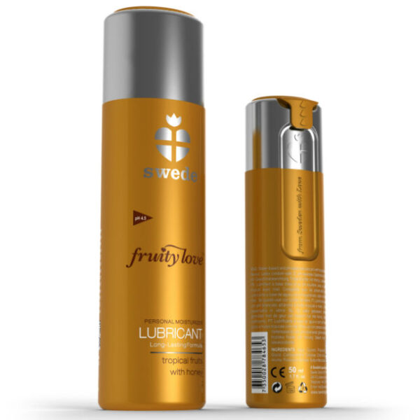Swede Fruity Love — Flavoured Lubricant, 100 ml, Tropical Honey — Flavored Lubricants