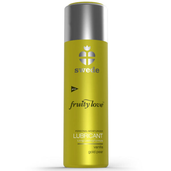Swede Fruity Love — Flavoured Lubricant, 50 ml, Vanilla Gold Pear — Flavored Lubricants — view 2