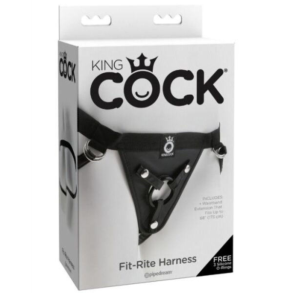 King Cock Fit Rite — Strap-On Harness — Strap-On Accessories — view 6