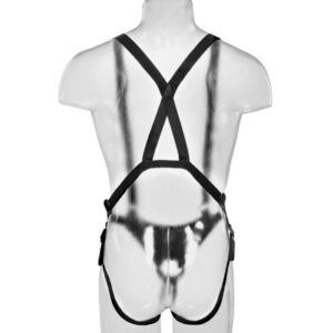 King Cock — Hollow Strap-On, 25.5 cm, Flesh — Hollow Strap-Ons — view 3