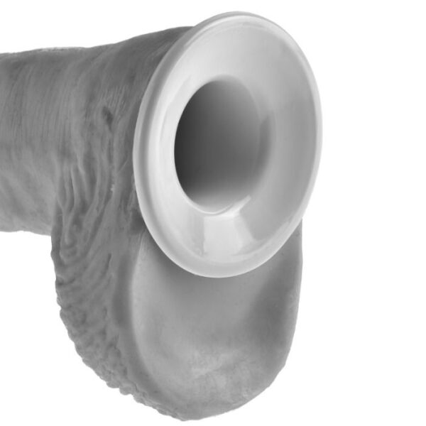 King Cock — Hollow Strap-On, 28 cm, Flesh — Hollow Strap-Ons — view 7