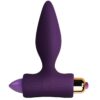 Rocks-Off Petite Sensations — Vibrating Butt Plug, Lilac — Anal