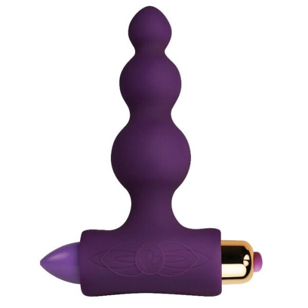 Rocks-Off Petite Bubbles — Anal Vibrator, Waterproof, Lilac