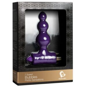 Rocks-Off Petite Bubbles — Anal Vibrator, Waterproof, Lilac — view 2