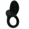 Pretty Love Cobra — Vibrating Cock Ring, Silicone, Black — Cock Rings