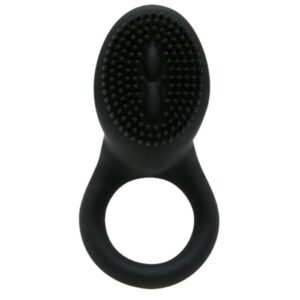Pretty Love Cobra — Vibrating Cock Ring, Silicone, Black — Cock Rings — view 2