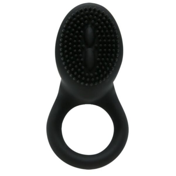 Pretty Love Cobra — Vibrating Cock Ring, Silicone, Black — Cock Rings — view 2
