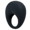 Pretty Love Trap — Vibrating Cock Ring, Silicone, Black — Cock Rings