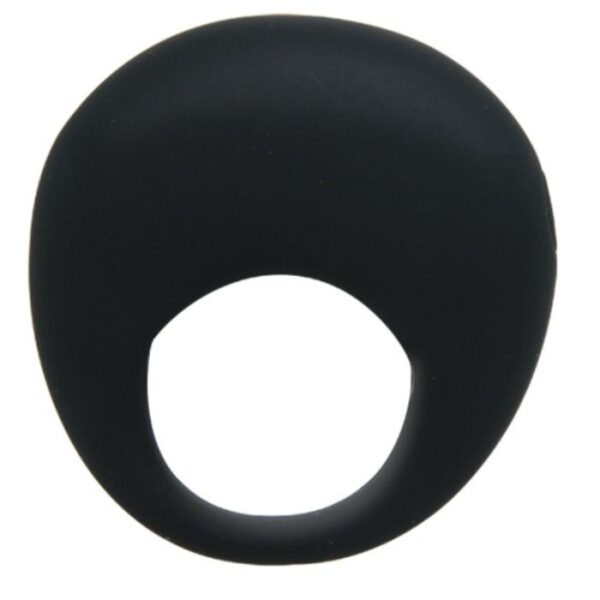Pretty Love Trap — Vibrating Cock Ring, Silicone, Black — Cock Rings — view 2