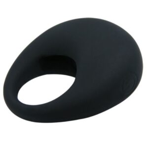 Pretty Love Trap — Vibrating Cock Ring, Silicone, Black — Cock Rings — view 3